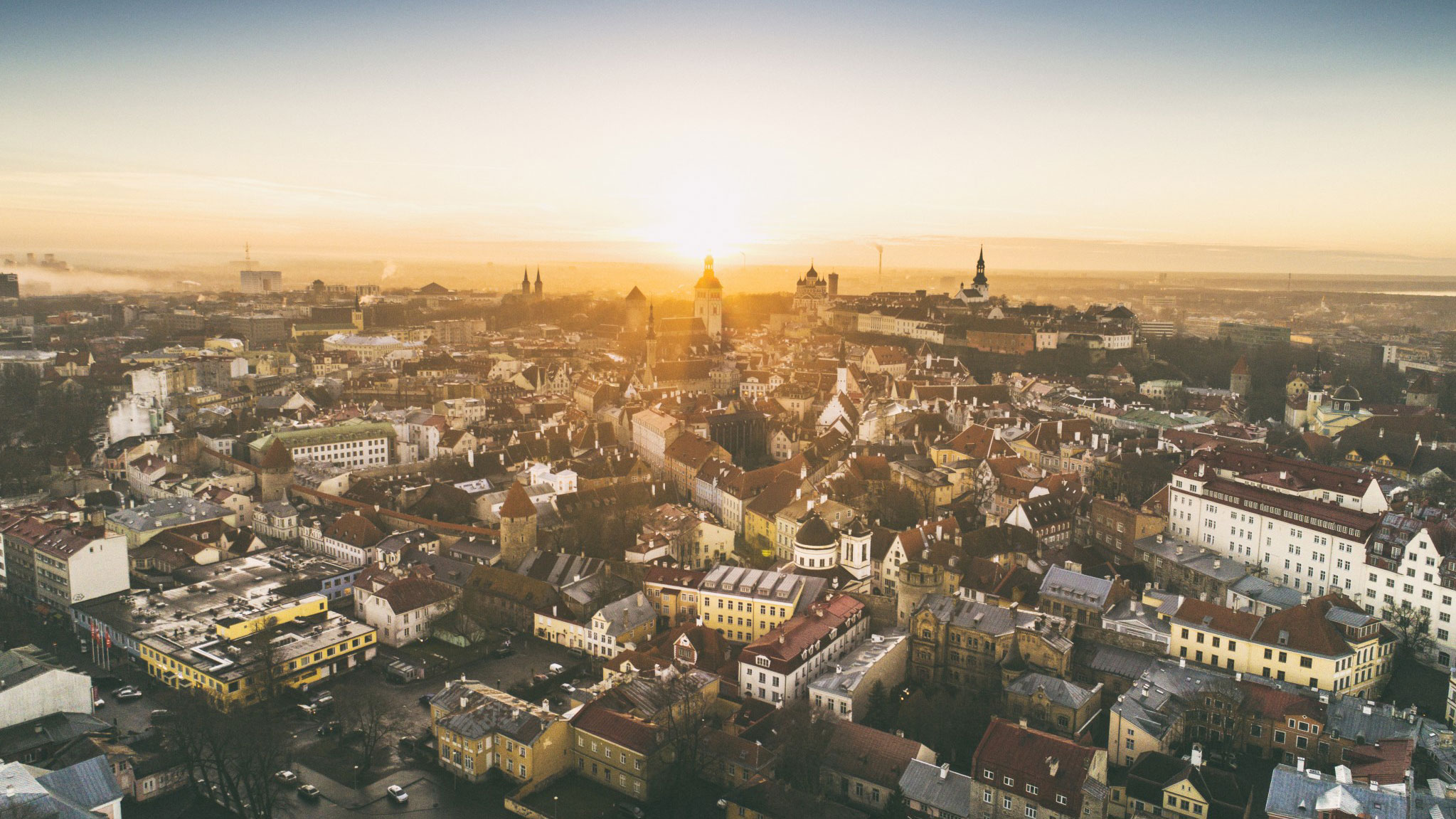 Tallinn from above