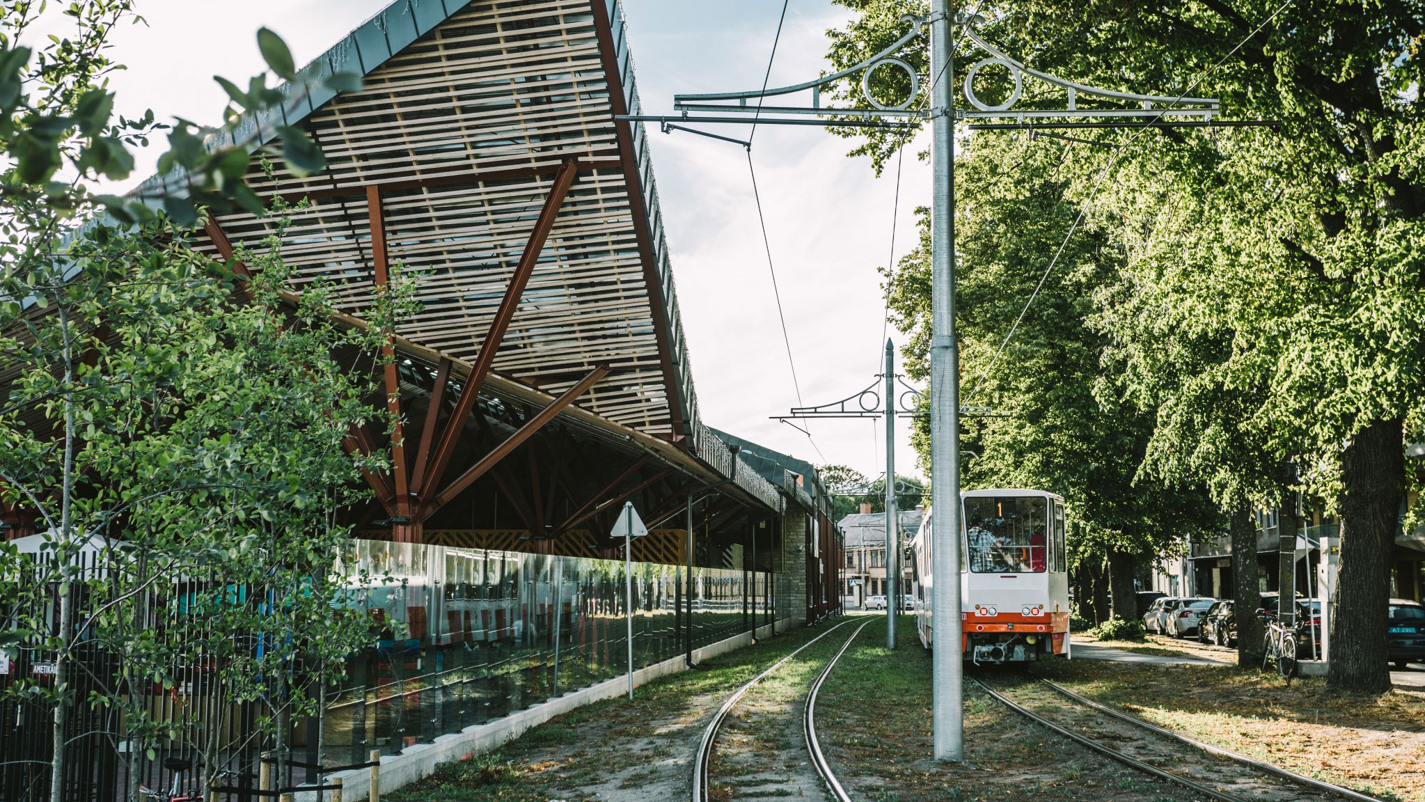 Tram in Kalamaja